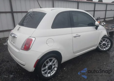 2012 Fiat 500 Pop from USA, damaged, VIN 3C3CFFAR2CT124732